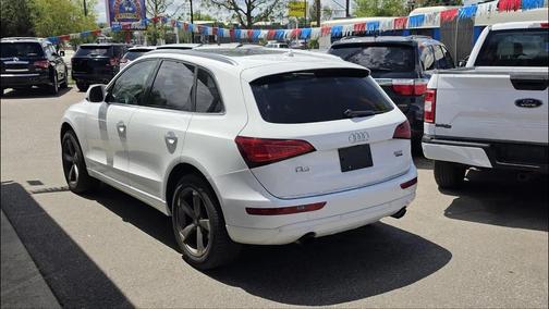 White 2015 Audi Q5 2.0T Premium Plus