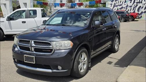 Maximum Steel Metallic Clearcoat 2013 Dodge Durango Crew