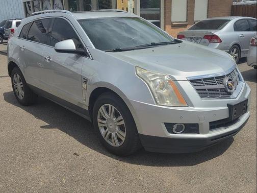 Silver 2010 Cadillac SRX Luxury Collection