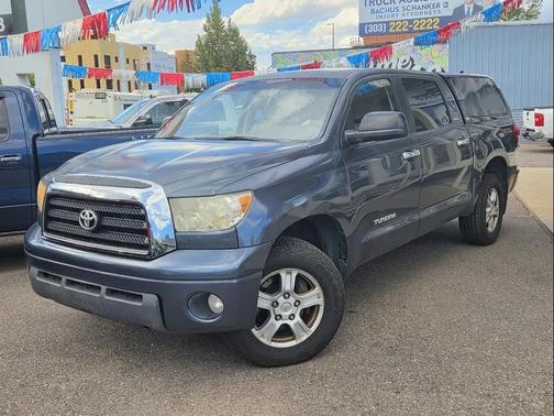 Blue 2007 Toyota Tundra CrewMax