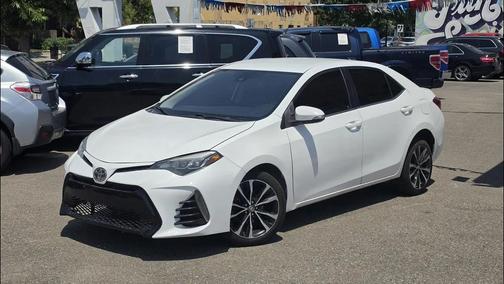 White 2017 Toyota Corolla SE