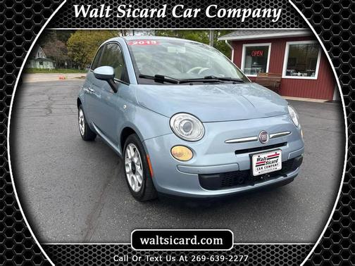 Luce Blu (Light Blue) 2013 FIAT 500 Pop