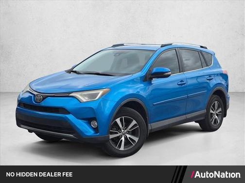 Electric Storm Blue 2017 Toyota RAV4 XLE