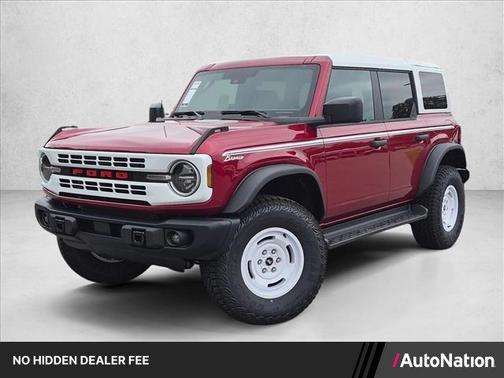 Ruby Red Metallic Tinted Clearcoat 2026 Ford Bronco Heritage Edition