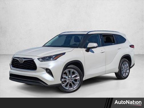 Blizzard Pearl 2020 Toyota Highlander Limited