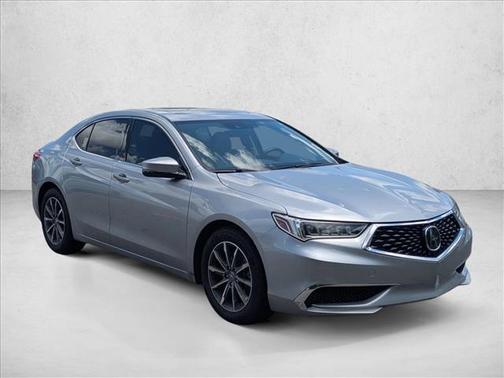 Lunar Silver Metallic 2018 Acura TLX Base