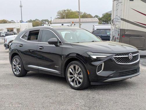 Ebony Twilight Metallic 2021 Buick Envision FWD Avenir