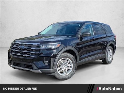 Agate Black Metallic 2026 Ford Explorer Active