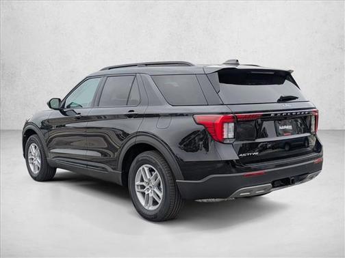 Agate Black Metallic 2026 Ford Explorer Active w/200A Pkg