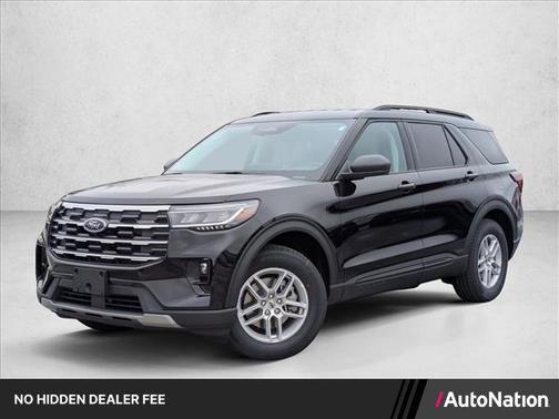 Agate Black Metallic 2026 Ford Explorer Active w/200A Pkg