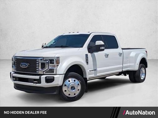 Star White Metallic Tri-Coat 2020 Ford F-450 Limited