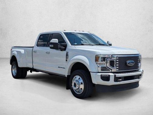 Star White Metallic Tri-Coat 2020 Ford F-450 Limited