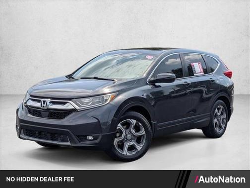 Obsidian Blue Pearl 2018 Honda CR-V EX-L