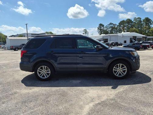 Blue Jeans Metallic 2017 Ford Explorer Base