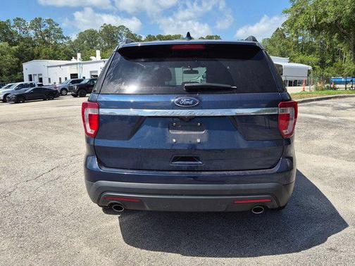 Blue Jeans Metallic 2017 Ford Explorer Base