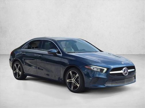 Denim Blue Metallic 2021 Mercedes-Benz A-Class A 220