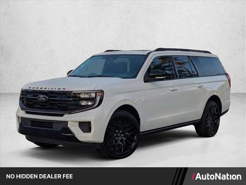 Star White Metallic Tri-Coat 2026 Ford Expedition Max Platinum