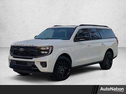 Star White Metallic Tri-Coat 2026 Ford Expedition Max Platinum