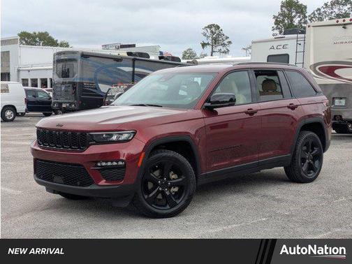 Velvet Red Pearlcoat 2023 Jeep Grand Cherokee Limited