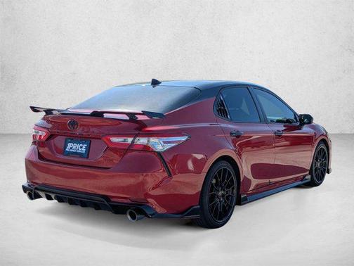 Supersonic Red/Midnight Black Metallic 2020 Toyota Camry TRD