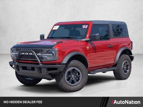 Hot Pepper Red Metallic Tinted Clearcoat 2022 Ford Bronco Badlands