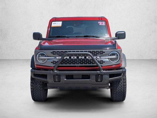 Hot Pepper Red Metallic Tinted Clearcoat 2022 Ford Bronco Badlands