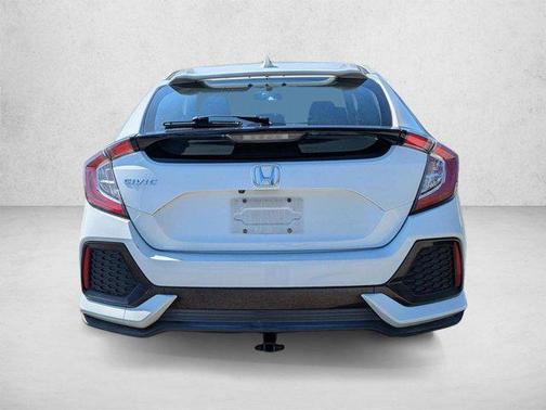 White 2018 Honda Civic LX