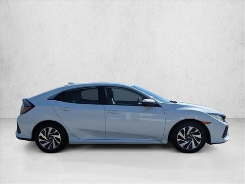 White 2018 Honda Civic LX