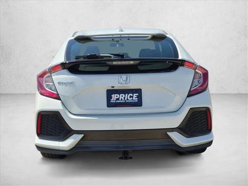 White 2018 Honda Civic LX