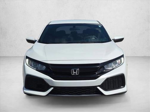White 2018 Honda Civic LX