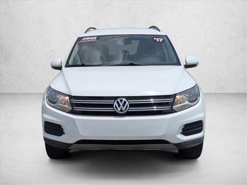 Pure White 2017 Volkswagen Tiguan 2.0T S