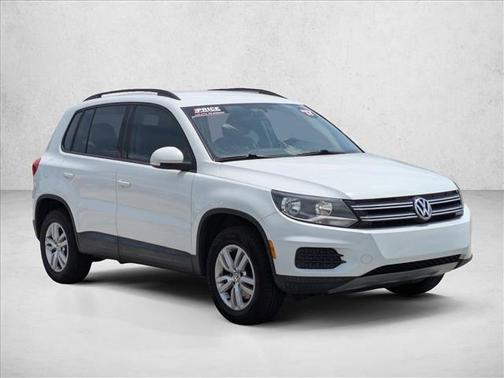 Pure White 2017 Volkswagen Tiguan 2.0T S