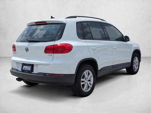 Pure White 2017 Volkswagen Tiguan 2.0T S