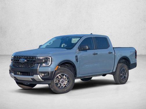 Azure Gray Metallic Tri-Coat 2024 Ford Ranger XLT