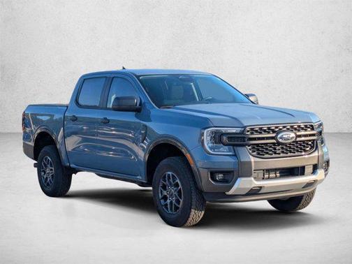 Azure Gray Metallic Tri-Coat 2024 Ford Ranger XLT