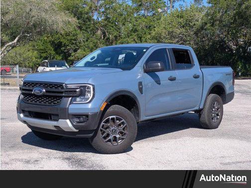Azure Gray Metallic Tri-Coat 2024 Ford Ranger XLT
