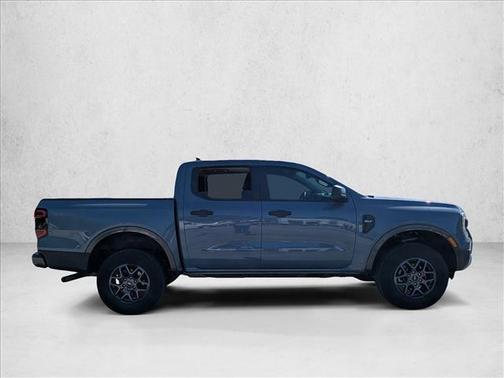 Azure Gray Metallic Tri-Coat 2024 Ford Ranger XLT