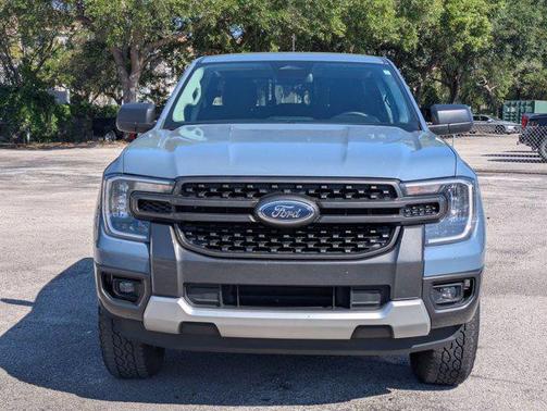 Azure Gray Metallic Tri-Coat 2024 Ford Ranger XLT