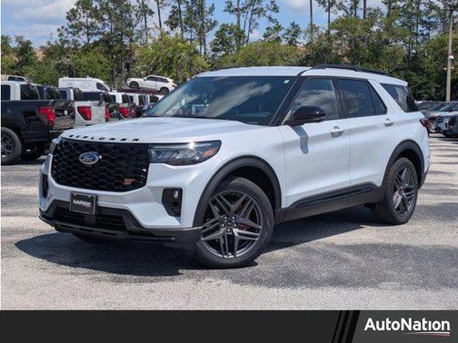 Space White Metallic 2026 Ford Explorer ST