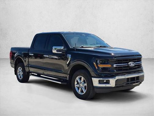 Agate Black Metallic 2024 Ford F-150 XLT
