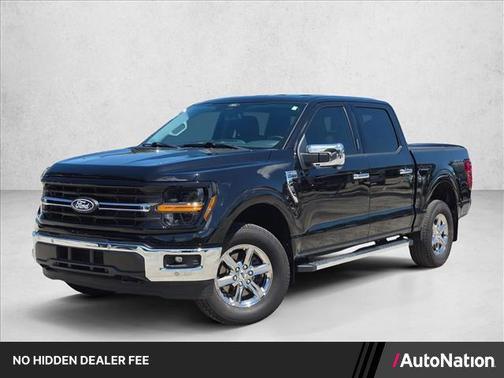 Agate Black Metallic 2024 Ford F-150 XLT