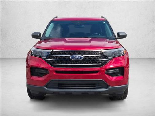Rapid Red Metallic Tinted Clearcoat 2022 Ford Explorer XLT