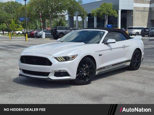 Oxford White 2017 Ford Mustang GT Premium