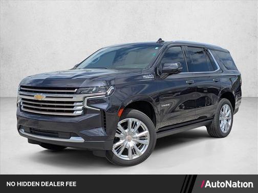 Dark Ash Metallic 2022 Chevrolet Tahoe 4WD High Country