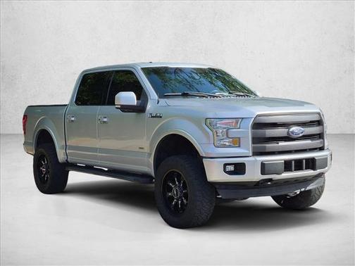 Ingot Silver Metallic 2017 Ford F-150 Lariat
