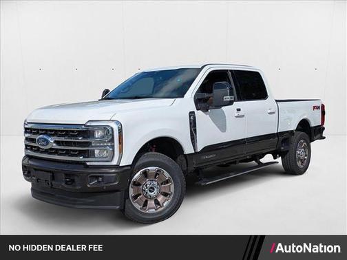 Star White Metallic Tri-Coat 2025 Ford F-350 King Ranch
