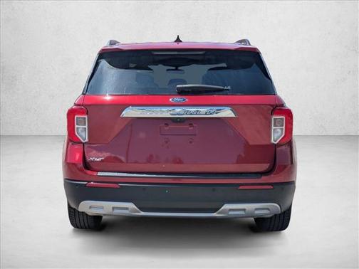 Rapid Red Metallic Tinted Clearcoat 2023 Ford Explorer XLT