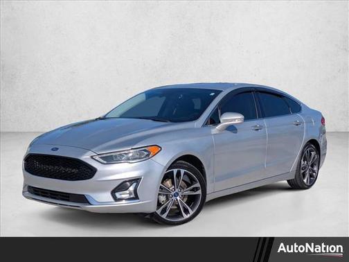 Silver/Gray 2019 Ford Fusion Titanium
