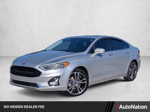 Silver/Gray 2019 Ford Fusion Titanium