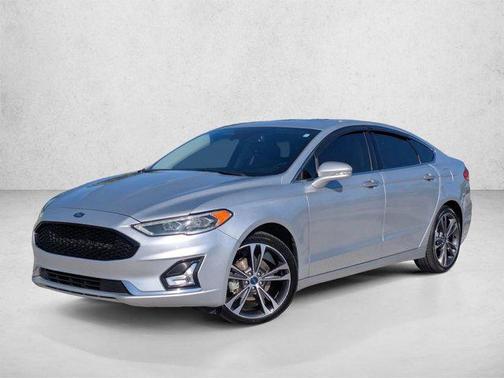 Silver/Gray 2019 Ford Fusion Titanium